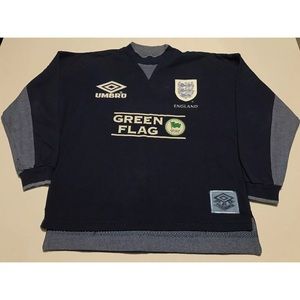 Vintage 90s Umbro England Soccer Crewneck M